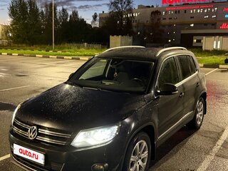 2013 Volkswagen Tiguan I Рестайлинг, чёрный, 1350000 рублей, вид 2
