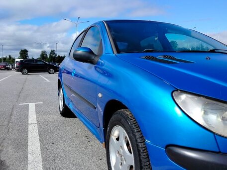 2004 Peugeot 206, синий, 137000 рублей, вид 2