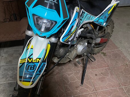 2023 Regulmoto Seven 125E, голубой, 45000 рублей, вид 1