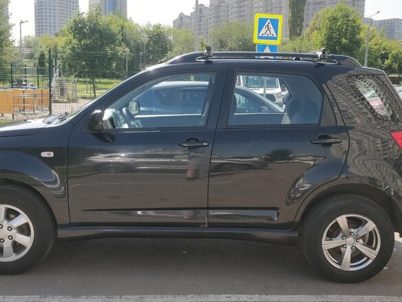 2006 Daihatsu Terios II, чёрный - вид 2