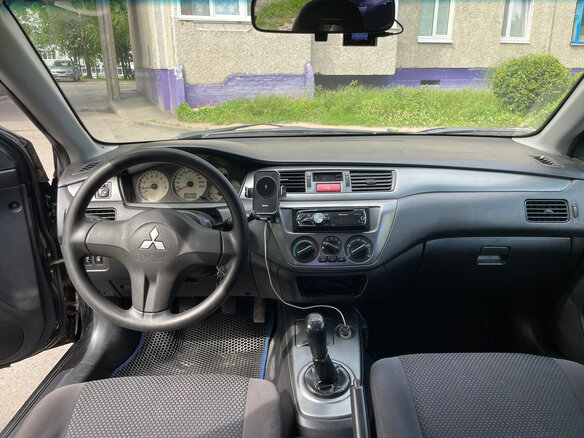 2006 Mitsubishi Lancer IX, чёрный, 350000 рублей - вид 9