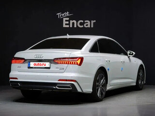 2022 Audi A6 45 TFSI V (C8) Рестайлинг, белый, 4360000 рублей, вид 3