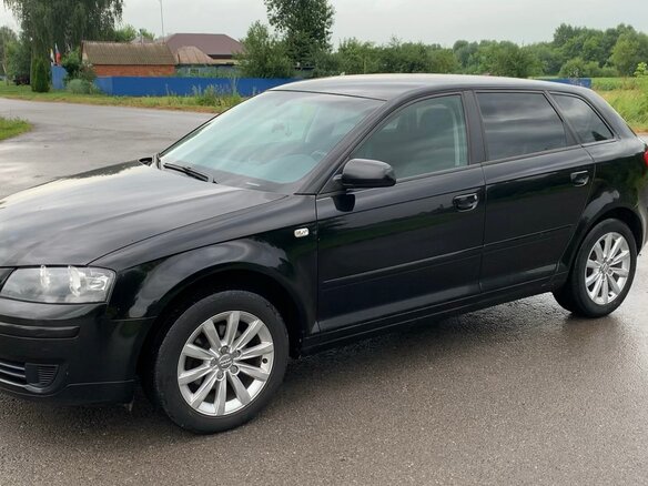 2008 Audi A3 II (8P) Рестайлинг 1, чёрный, 670000 рублей - вид 5