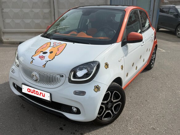 2016 Smart Forfour II, белый, 1200000 рублей - вид 2