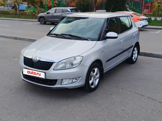 2012 Skoda Fabia II Рестайлинг, серебристый, 750000 рублей, вид 1