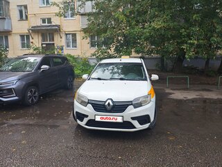 2019 Renault Logan II Рестайлинг, белый, 450000 рублей, вид 1