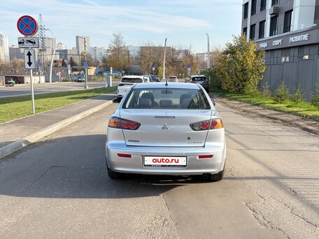 2010 Mitsubishi Lancer X, серый, 785000 рублей, вид 3