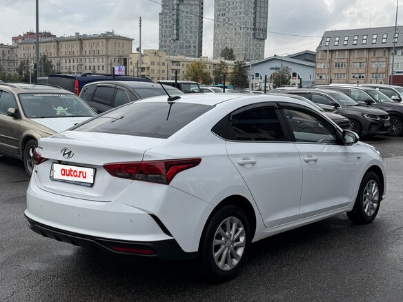 2021 Hyundai Solaris II Рестайлинг, белый - вид 5