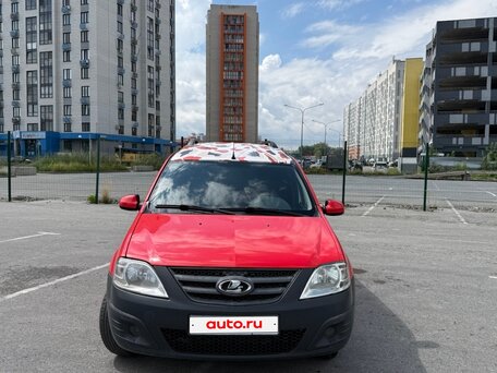 2021 LADA (ВАЗ) Largus, красный, 559000 рублей, вид 2