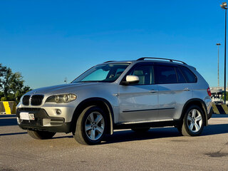 2009 BMW X5 30i II (E70), серебристый, 1700000 рублей, вид 2