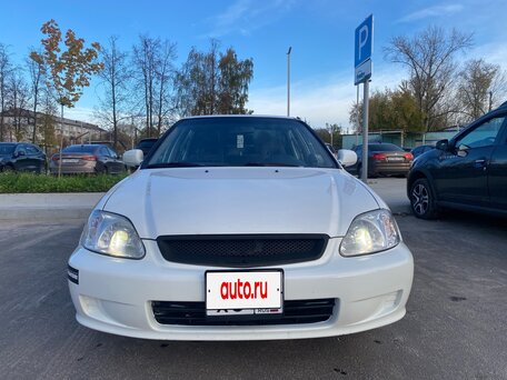 1999 Honda Civic VI Рестайлинг, белый, 450000 рублей, вид 4