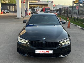 2020 BMW 5 серии 530d xDrive VII (G30/G31/G38), чёрный, 4890000 рублей, вид 2