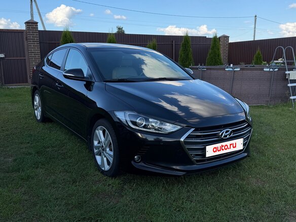 2017 Hyundai Elantra VI (AD), чёрный - вид 23