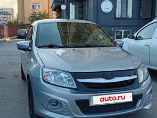 2015 Lada (ВАЗ) Granta Sport I, серебристый, 510000 рублей, вид 2