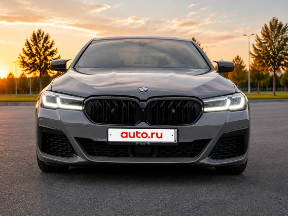 2021 BMW 5 серии 523d VII (G30/G31/G38) Рестайлинг, серый, 5670000 рублей - вид 1