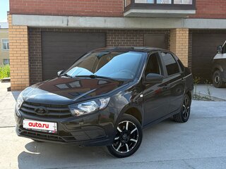 2021 Lada (ВАЗ) Granta I Рестайлинг, чёрный, 750000 рублей, вид 2