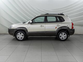 2006 Hyundai Tucson I, серебристый, 868000 рублей, вид 4