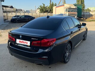 2019 BMW 5 серии 530d xDrive VII (G30/G31/G38), чёрный, 5600000 рублей, вид 1