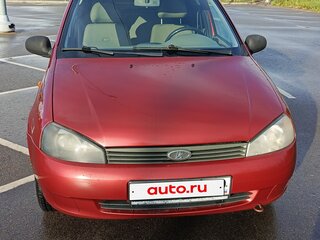 2009 Lada (ВАЗ) Kalina I, красный, 370000 рублей, вид 2