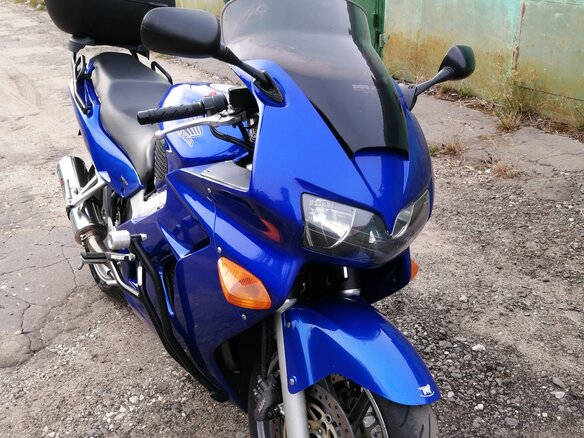 2001 Honda VFR 800, синий, 385000 рублей - вид 39
