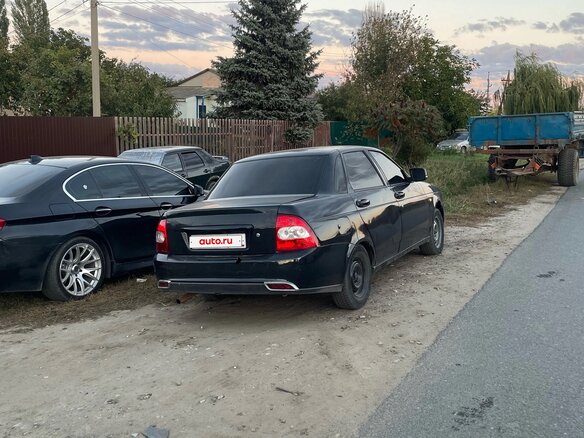 2008 Lada (ВАЗ) Priora I, серый, 210000 рублей - вид 1