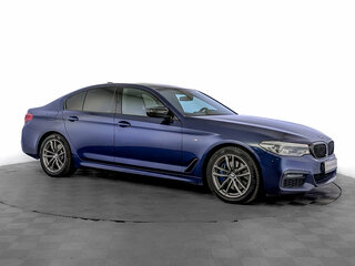 2019 BMW 5 серии 530i xDrive VII (G30/G31/G38), синий, 3150000 рублей, вид 3