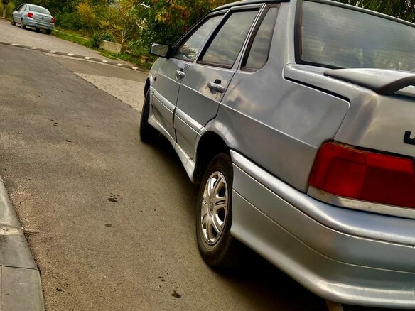 2003 Lada (ВАЗ) 2115, серый, 170000 рублей - вид 4