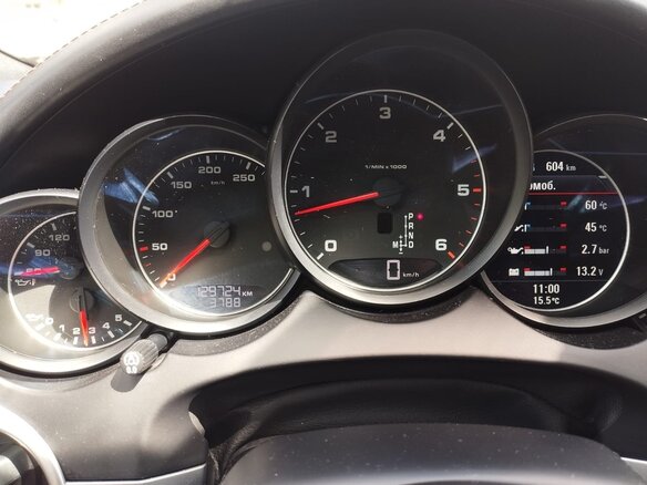 2017 Porsche Cayenne Diesel II Рестайлинг (958), чёрный, 5345000 рублей - вид 12
