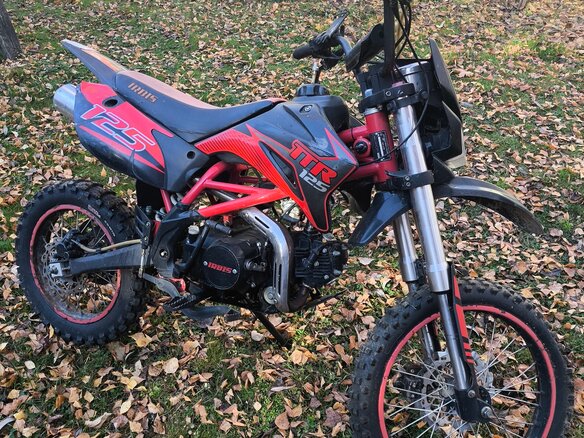 2013 Irbis TTR 125, красный, 70000 рублей