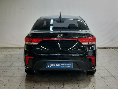 2019 Kia Rio IV, чёрный, 1230000 рублей, вид 5