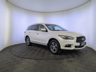 2016 Infiniti QX60 I Рестайлинг, белый, 1990000 рублей, вид 3
