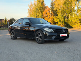2018 Mercedes-Benz C-Класс 180 IV (W205) Рестайлинг, чёрный, 1863657 рублей, вид 3