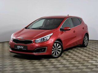 2017 Kia Ceed II Рестайлинг, красный, 1288000 рублей, вид 1