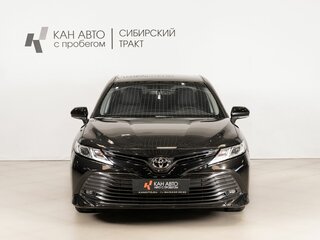 2021 Toyota Camry VIII (XV70), чёрный, 2265000 рублей, вид 2