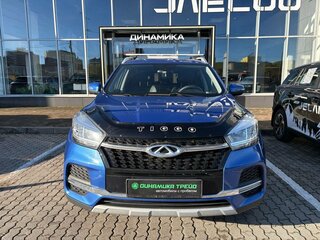 2021 Chery Tiggo 4 I Рестайлинг, синий, 1392000 рублей, вид 2