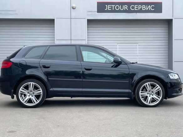 2008 Audi A3 II (8P) Рестайлинг 2, чёрный, 1150000 рублей - вид 3