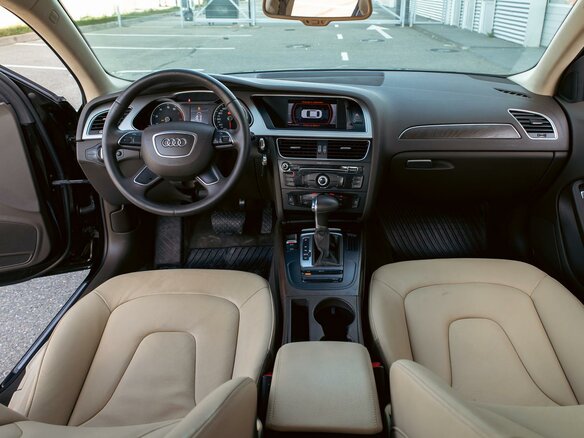 2015 Audi A4 IV (B8) Рестайлинг, чёрный, 1195000 рублей - вид 16