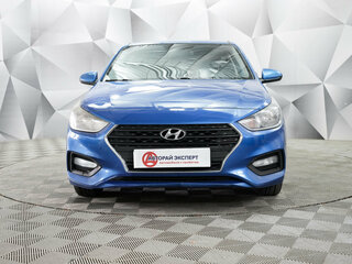 2017 Hyundai Solaris II, синий, 1085000 рублей, вид 5