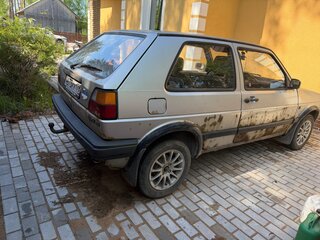 1988 Volkswagen Golf II, серебристый, 100000 рублей, вид 3