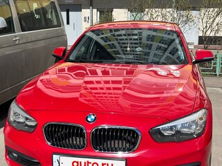 2016 BMW 1 серии 118i II (F20/F21) Рестайлинг, красный, 1900000 рублей, вид 2