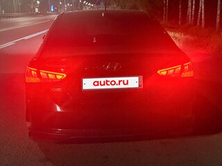 2020 Hyundai Solaris II Рестайлинг, чёрный, 1630000 рублей, вид 3
