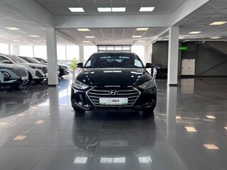 2016 Hyundai Elantra VI (AD), чёрный, 1295000 рублей, вид 3