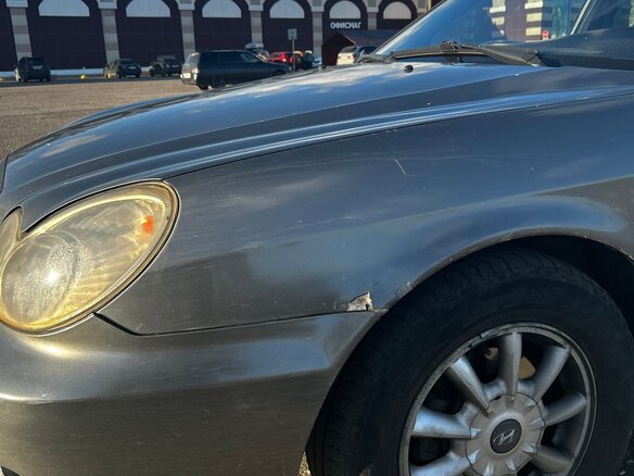 2004 Hyundai Sonata IV (EF) Рестайлинг, серый - вид 6