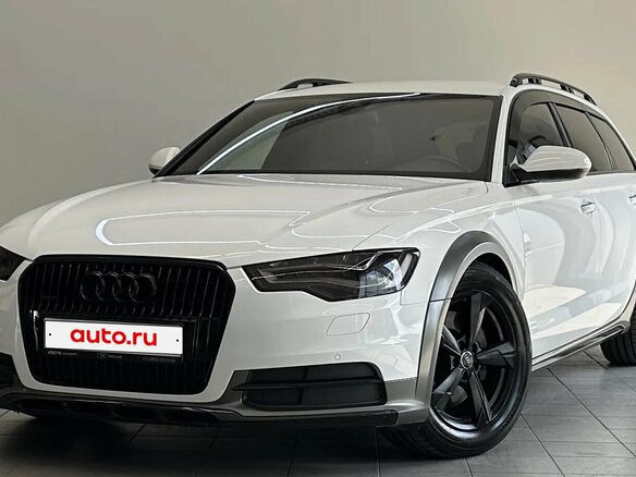 2012 Audi A6 allroad III (C7), белый