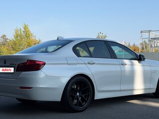 2016 BMW 5 серии 520d VI (F10/F11/F07) Рестайлинг, белый, 1775000 рублей, вид 5