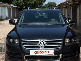 2005 Volkswagen Touareg I, чёрный, 830000 рублей, вид 1