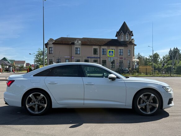 2020 Audi A6 45 TFSI V (C8), белый, 3250000 рублей - вид 27