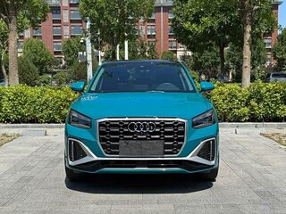 2022 Audi Q2 L 35 TFSI I Рестайлинг, голубой, 1520000 рублей, вид 2