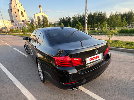 2016 BMW 5 серии 520d VI (F10/F11/F07) Рестайлинг, чёрный, 2720000 рублей, вид 3