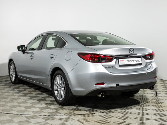 2018 Mazda 6 III (GJ) Рестайлинг 2, серебристый, 1849700 рублей - вид 6